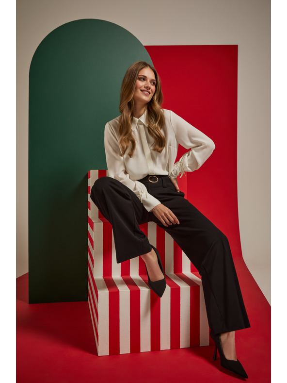 Moodo Fehér gyöngyös ujjú ing Moodo