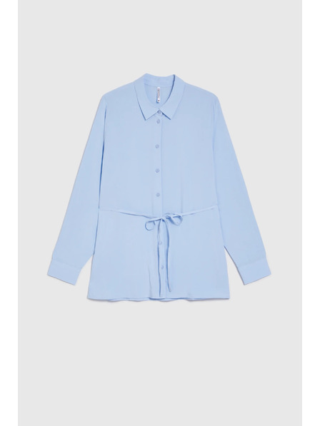 Moodo Világoskék megkötős blúz Moodo