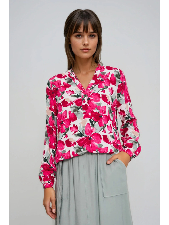 Moodo Mintás fukszia ing Moodo