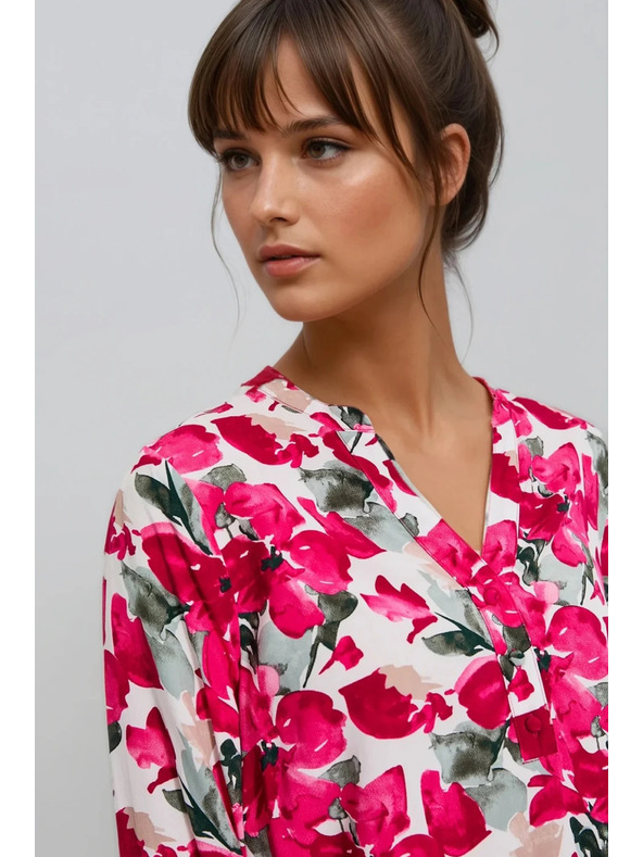 Moodo Mintás fukszia ing Moodo