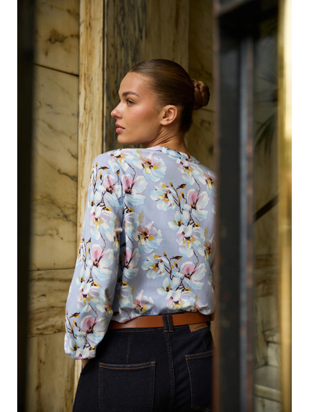 Moodo Világoskék viszkóz ing Moodo