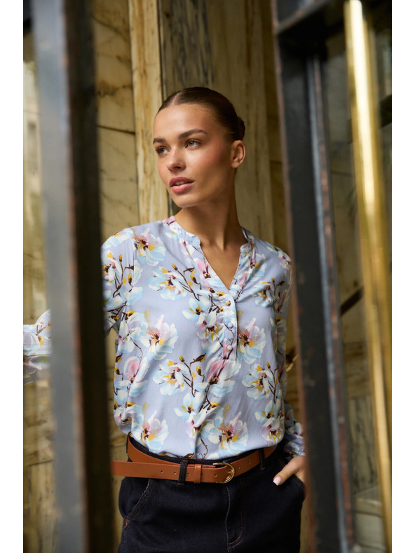 Moodo Világoskék viszkóz ing Moodo