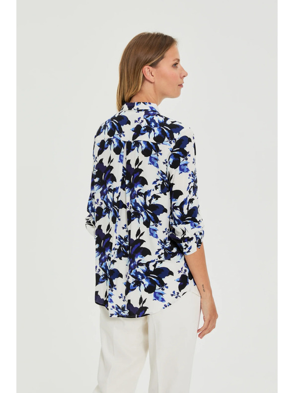 Moodo Fehér virágos ing Moodo