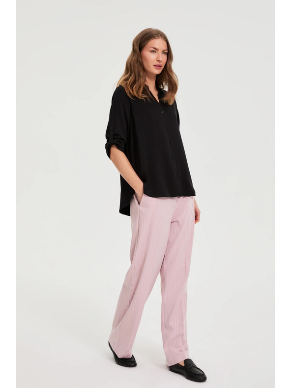 Moodo Fekete viszkóz ing Moodo