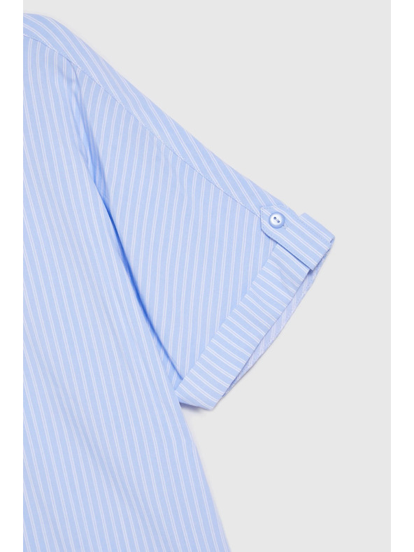 Moodo Világoskék csíkos ing Moodo