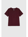 Moodo Sima bordó póló Moodo