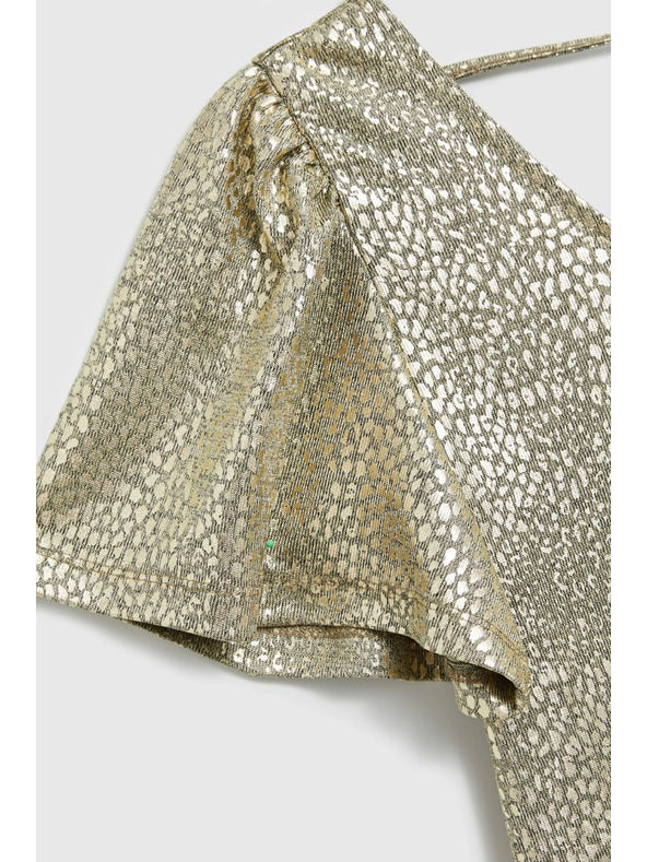 Moodo Arany fodros ujjú blúz Moodo