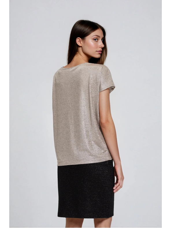 Moodo Fényes ezüst felső Moodo