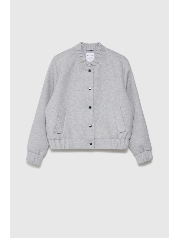 Moodo Szürke bomber dzseki Moodo