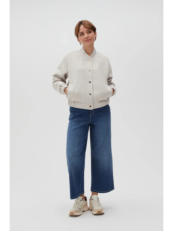 Moodo Bézs női bomber dzseki Moodo