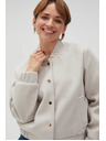 Moodo Bézs női bomber dzseki Moodo
