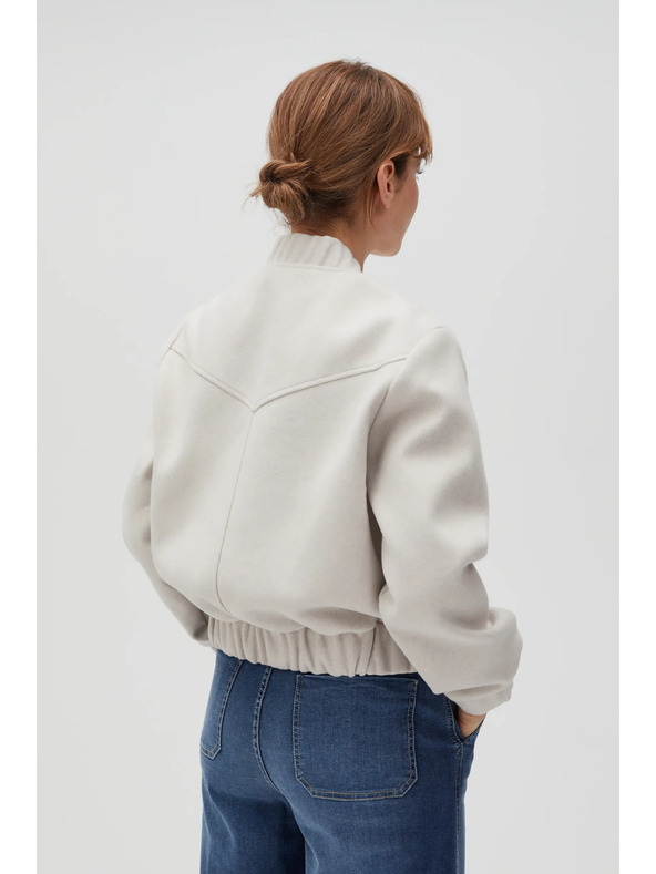 Moodo Bézs női bomber dzseki Moodo