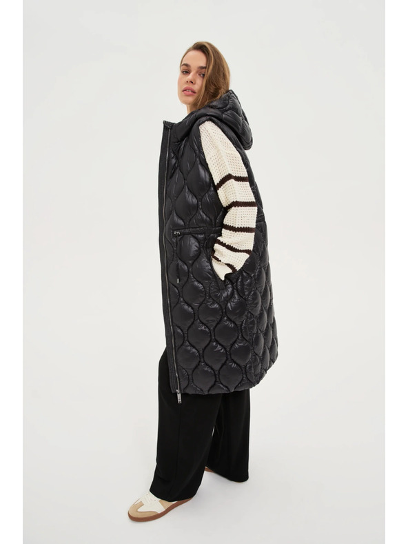 Moodo Steppelt mellény fekete Moodo