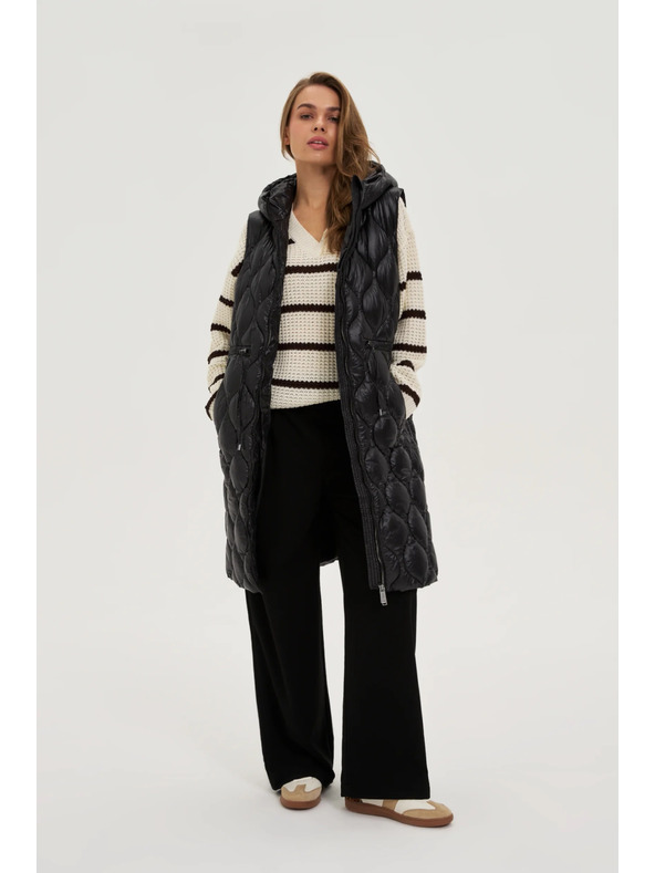 Moodo Steppelt mellény fekete Moodo