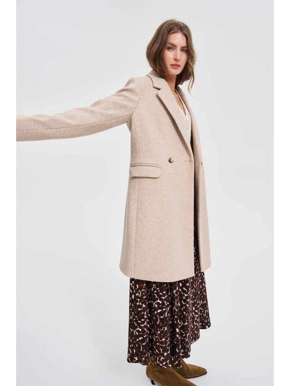 Moodo Bézs kabát Moodo
