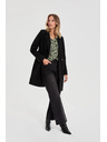 Moodo Duplapántos fekete kabát Moodo