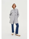 Moodo Rövid szürke kabát Moodo
