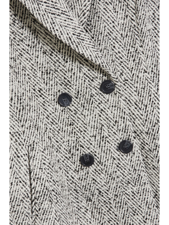 Moodo Moodo szürke halszálka kabát