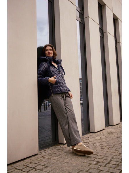 Moodo Moodo steppelt sötétkék kabát