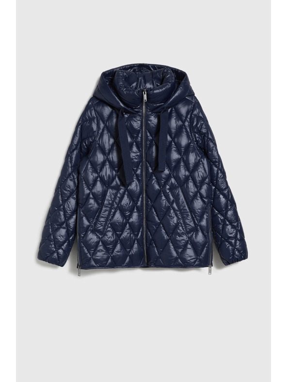Moodo Moodo steppelt sötétkék kabát