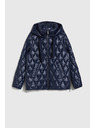 Moodo Moodo steppelt sötétkék kabát