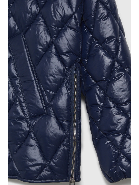 Moodo Moodo steppelt sötétkék kabát