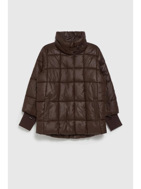 Moodo Moodo steppelt barna kabát