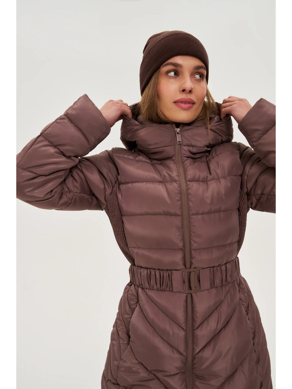 Moodo Moodo barna övös kabát