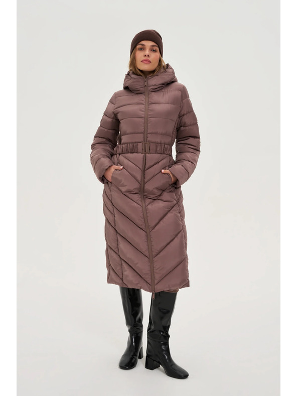 Moodo Moodo barna övös kabát