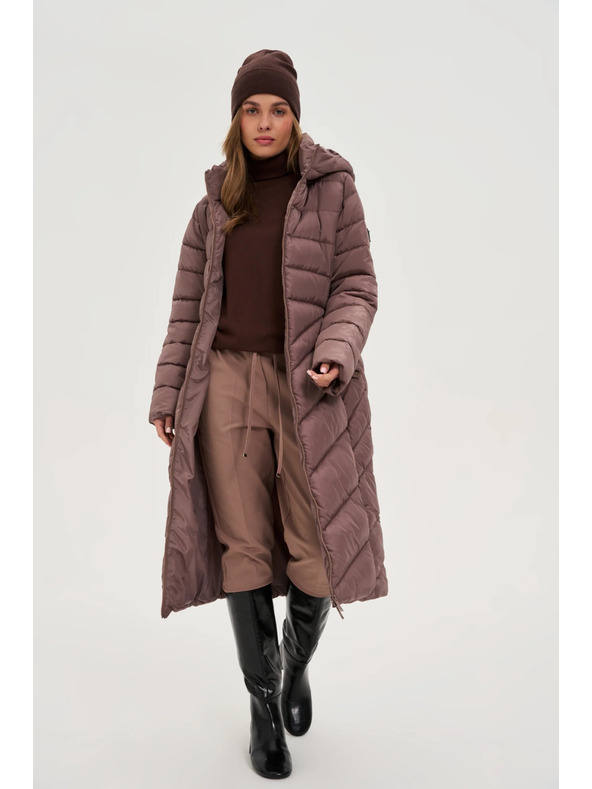 Moodo Moodo barna övös kabát