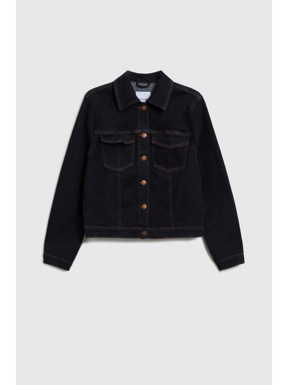 Moodo Moodo sötétkék farmer kabát