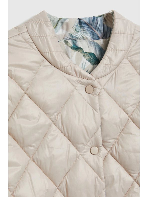 Moodo Moodo kétoldalas steppelt bézs kabát