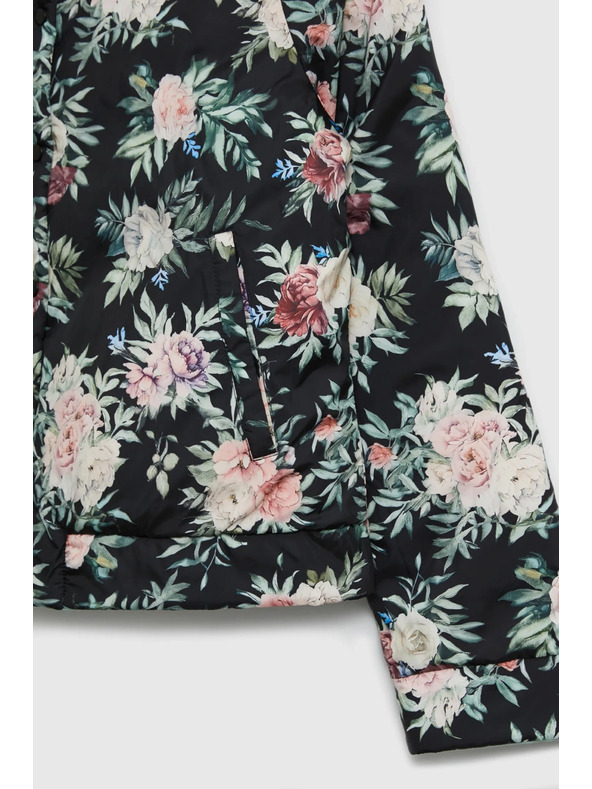 Moodo Moodo kétoldalas steppelt olivazöld kabát