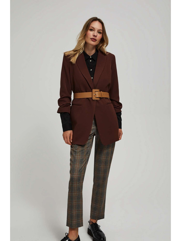 Moodo Moodo sötét bézs széles öv