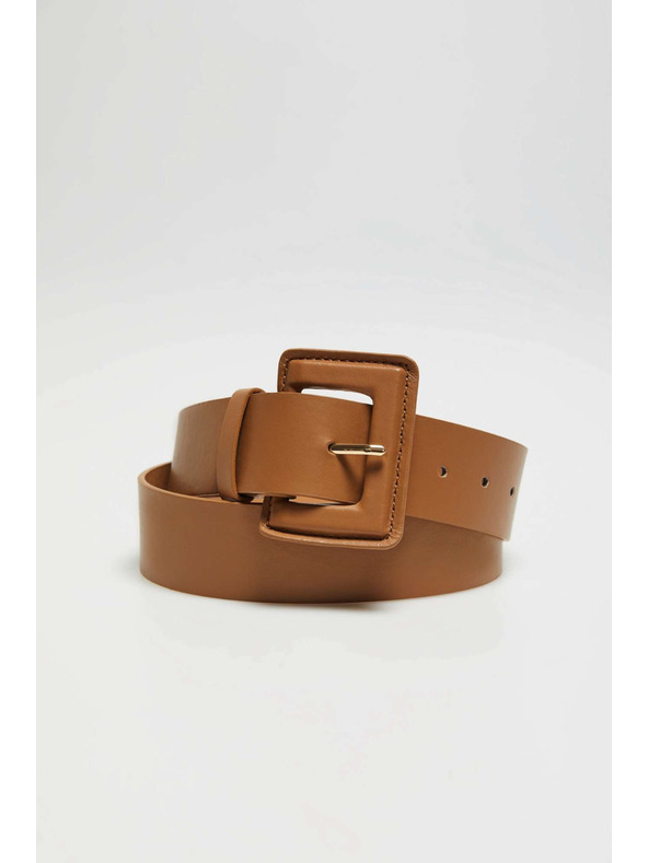 Moodo Moodo sötét bézs széles öv