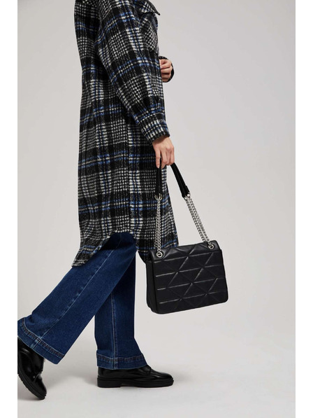 Moodo Steppelt táska állítható fogóval, fekete Moodo