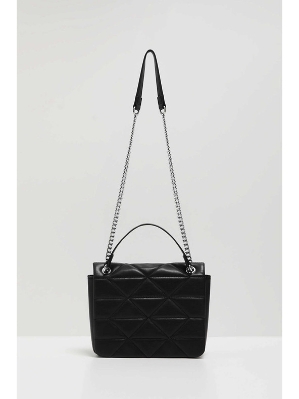 Moodo Steppelt táska állítható fogóval, fekete Moodo