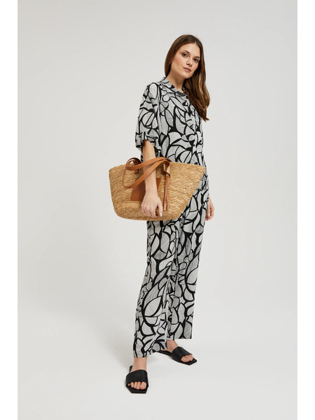 Moodo Nagy barna válltáska Moodo