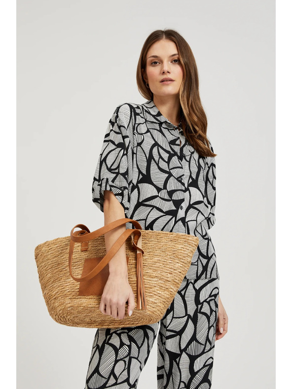 Moodo Nagy barna válltáska Moodo