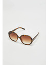 Moodo Kerek lencsés barna napszemüveg Moodo
