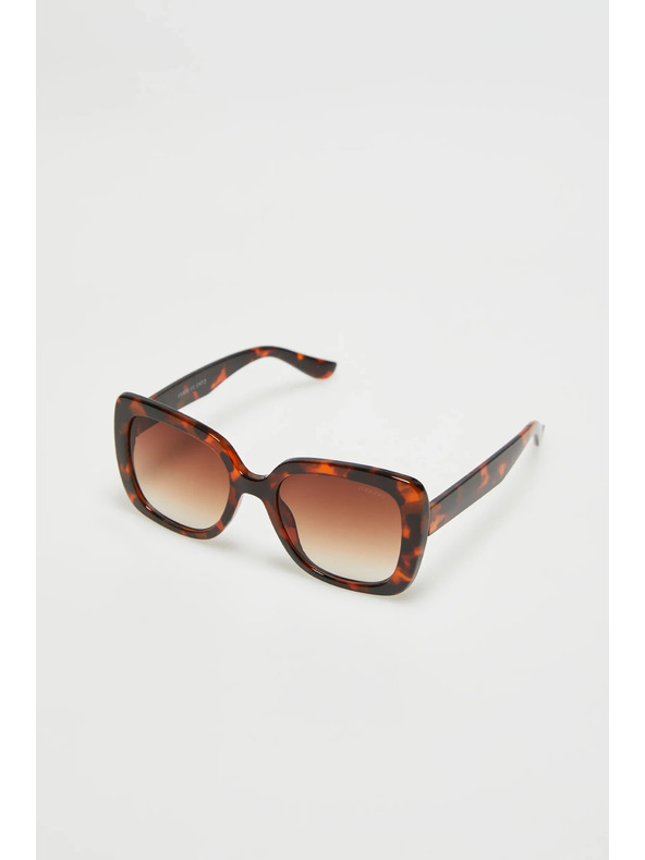 Moodo Négyzetes keretes barna napszemüveg Moodo