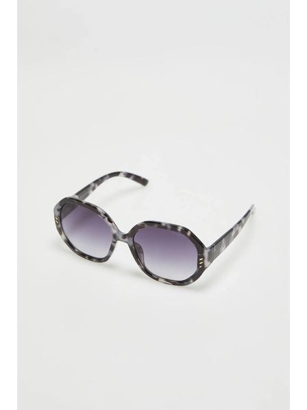 Moodo Kerek lencsés szürke napszemüveg Moodo