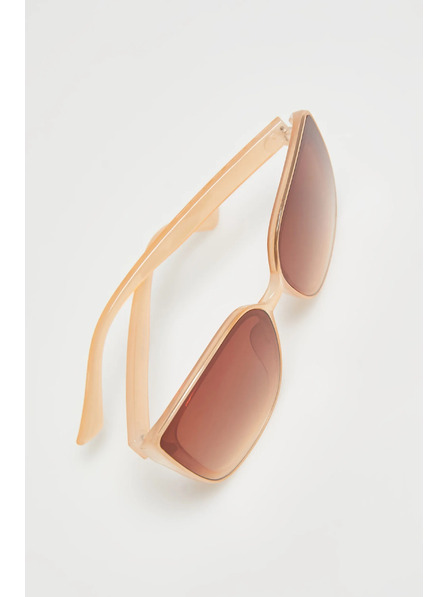 Moodo Napszemüveg bézs műanyag kerettel Moodo