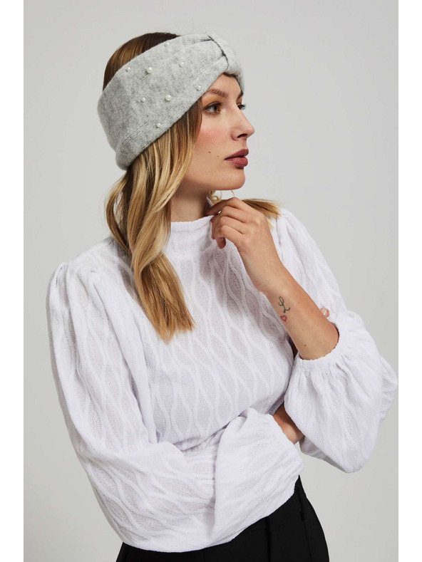 Moodo Szürke kötött fejpánt Moodo