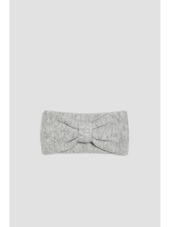 Moodo Szürke kötött fejpánt Moodo