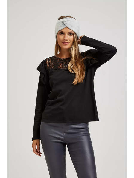 Moodo Meleg kötött fejpánt szürke Moodo