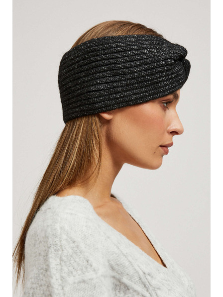 Moodo Kötött fekete fejpánt Moodo