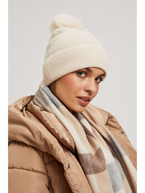 Moodo Bolyhos sapka púderrózsaszín Moodo