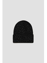 Moodo Kötött fekete sapka Moodo