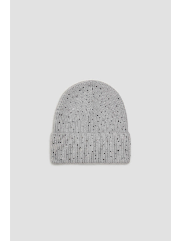 Moodo Kötött szürke sapka Moodo